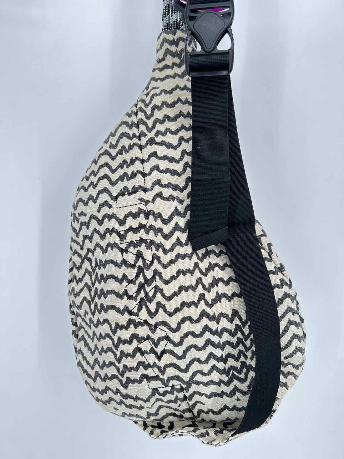 Kavu Brown Print Canvas Backpack