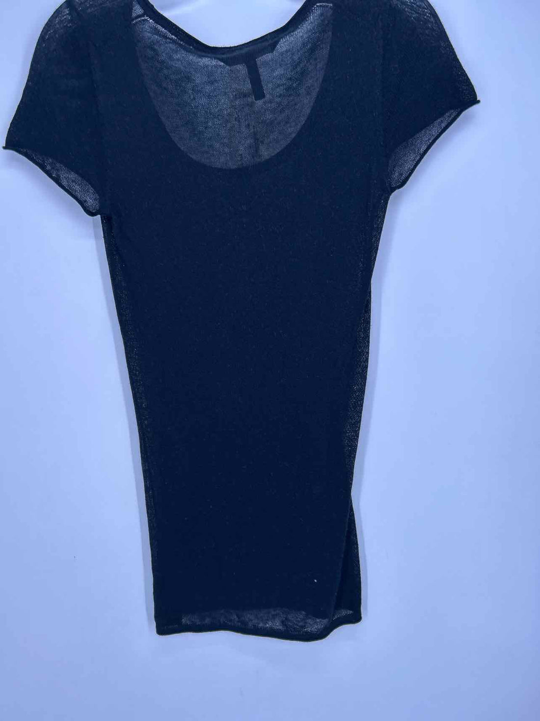 BCBG Pais Size M Black Short Sleeve