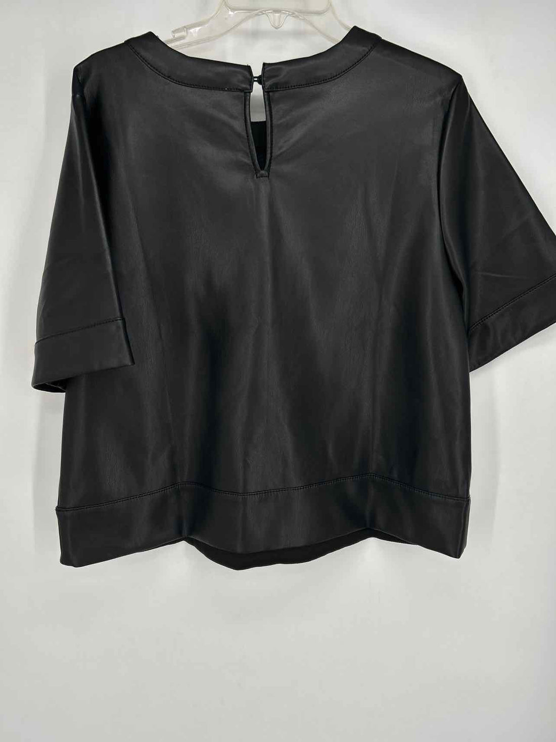 Loft Size L Black NWT Short Sleeve