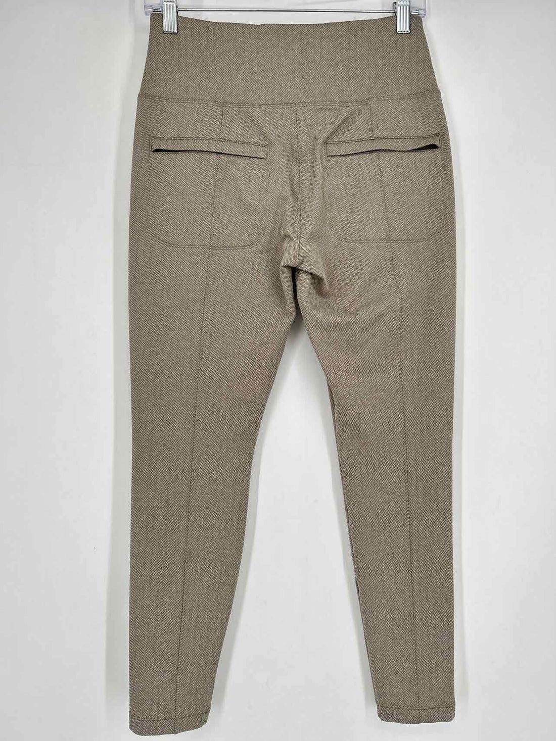 Athleta Size M Taupe Herringbone Active Pants