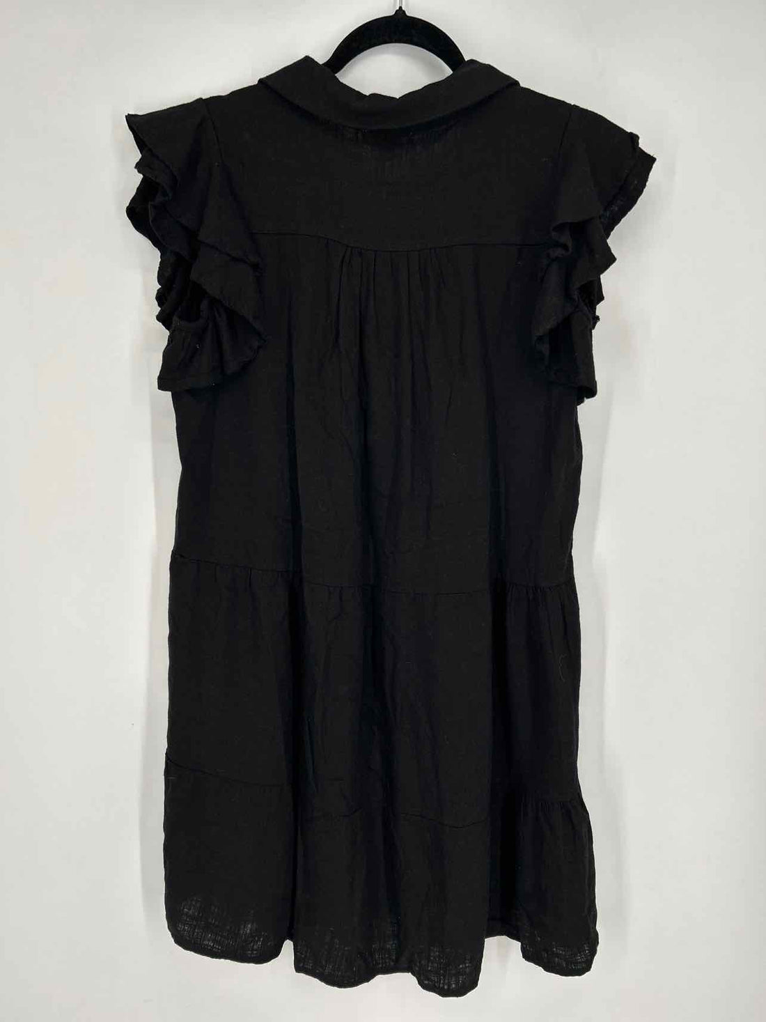 Umgee Size S Black Short Sleeve Dress