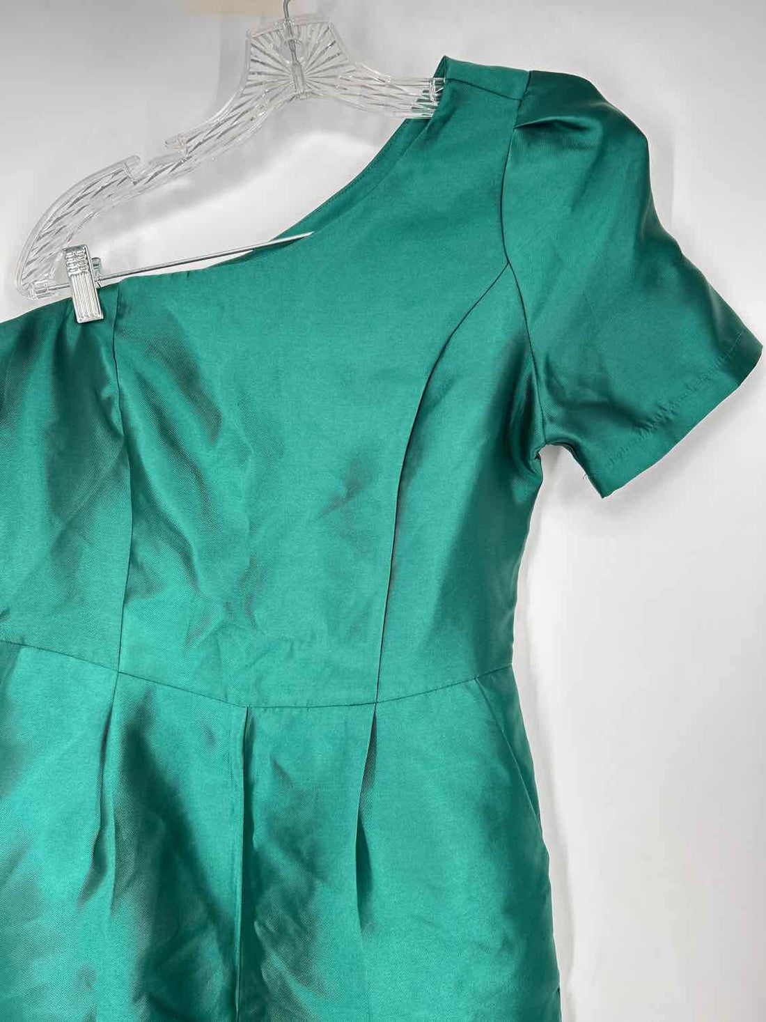 Lulus M Green One Shoulder Holiday