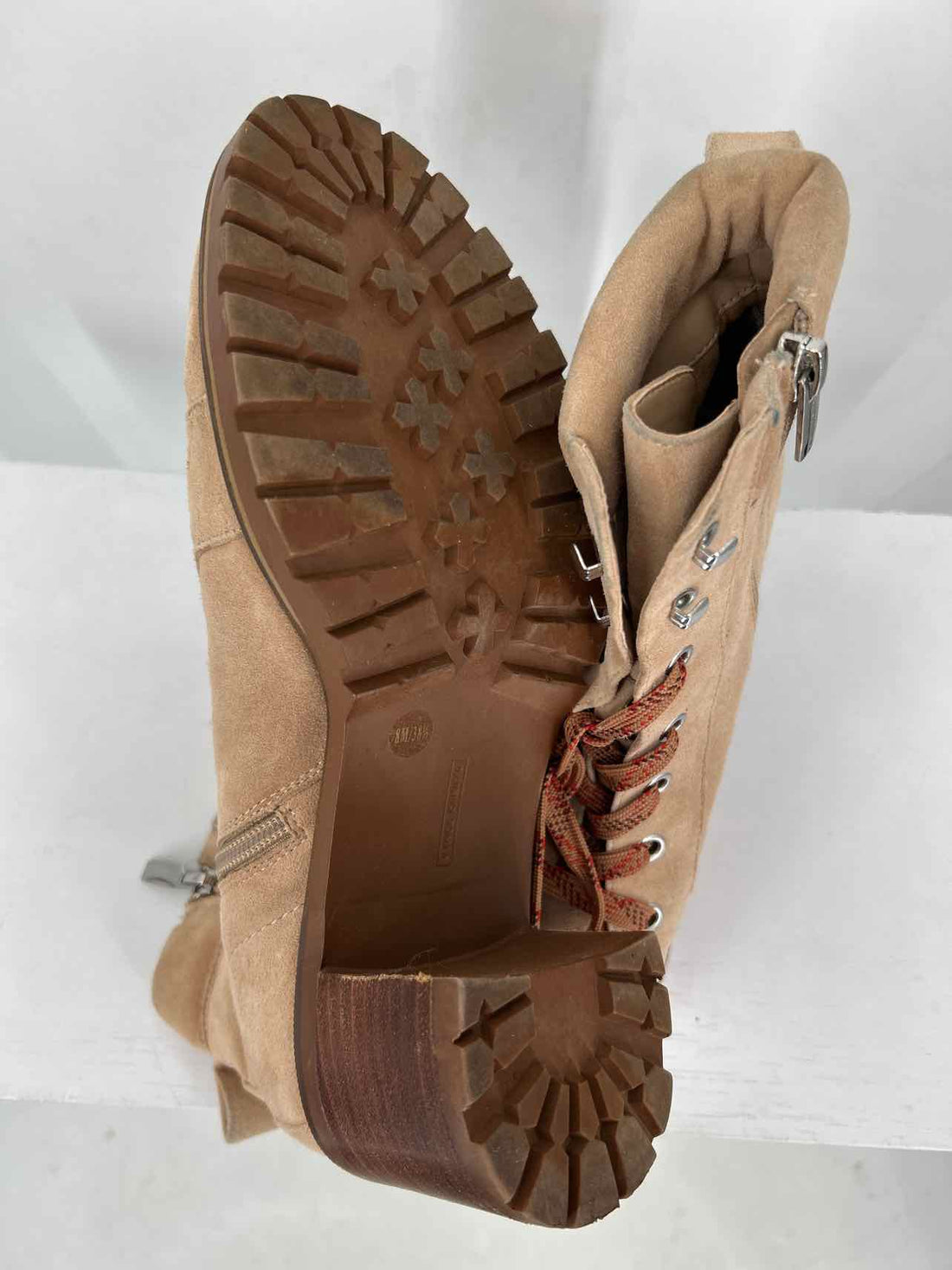 Vince Camuto Women Size 8 Khaki Combat Boot