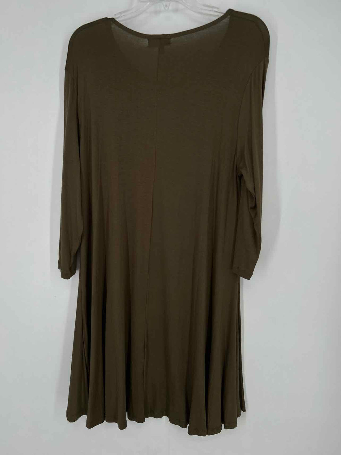 Simply Southern Size M Olive Long Sleeve Dress