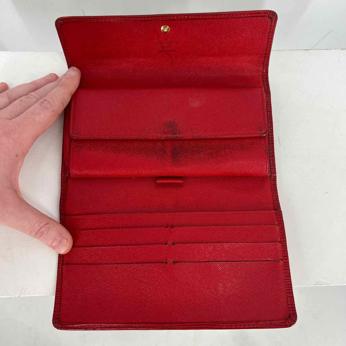 Louis Vuitton Red Epi Leather As Is LUXURY