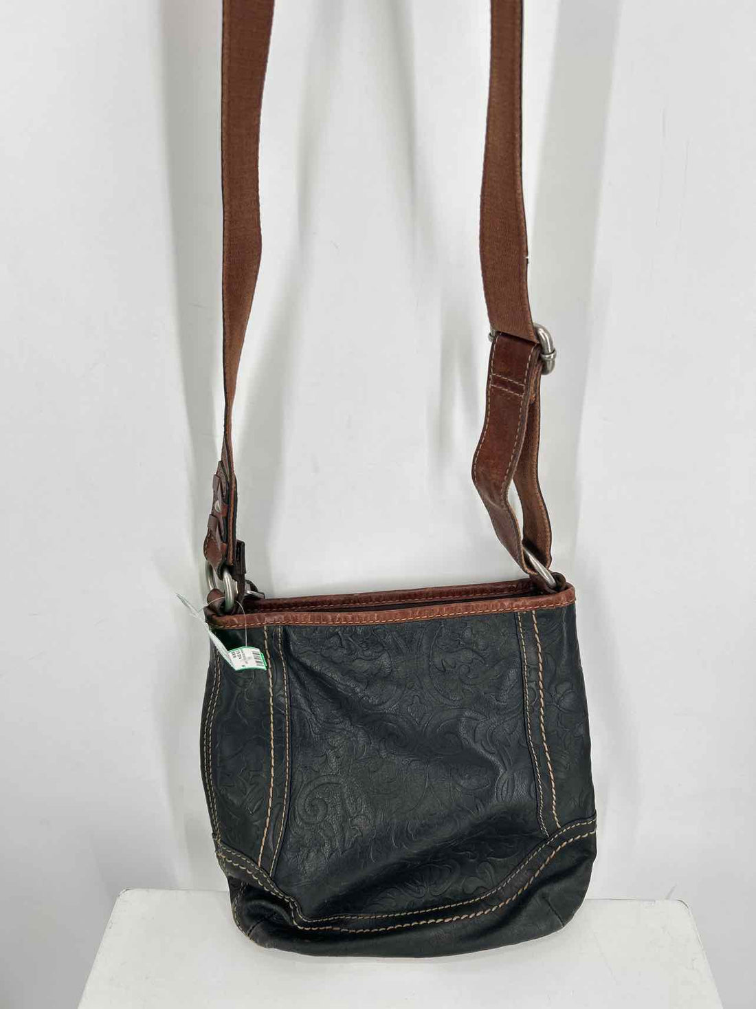 Fossil Black Crossbody
