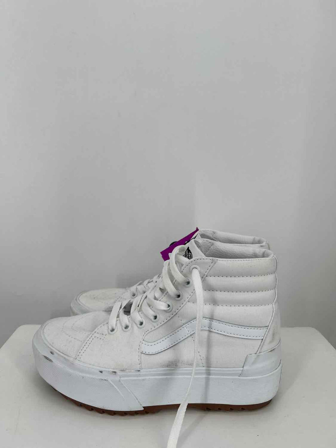 Vans Women Size 7.5 White Sneakers