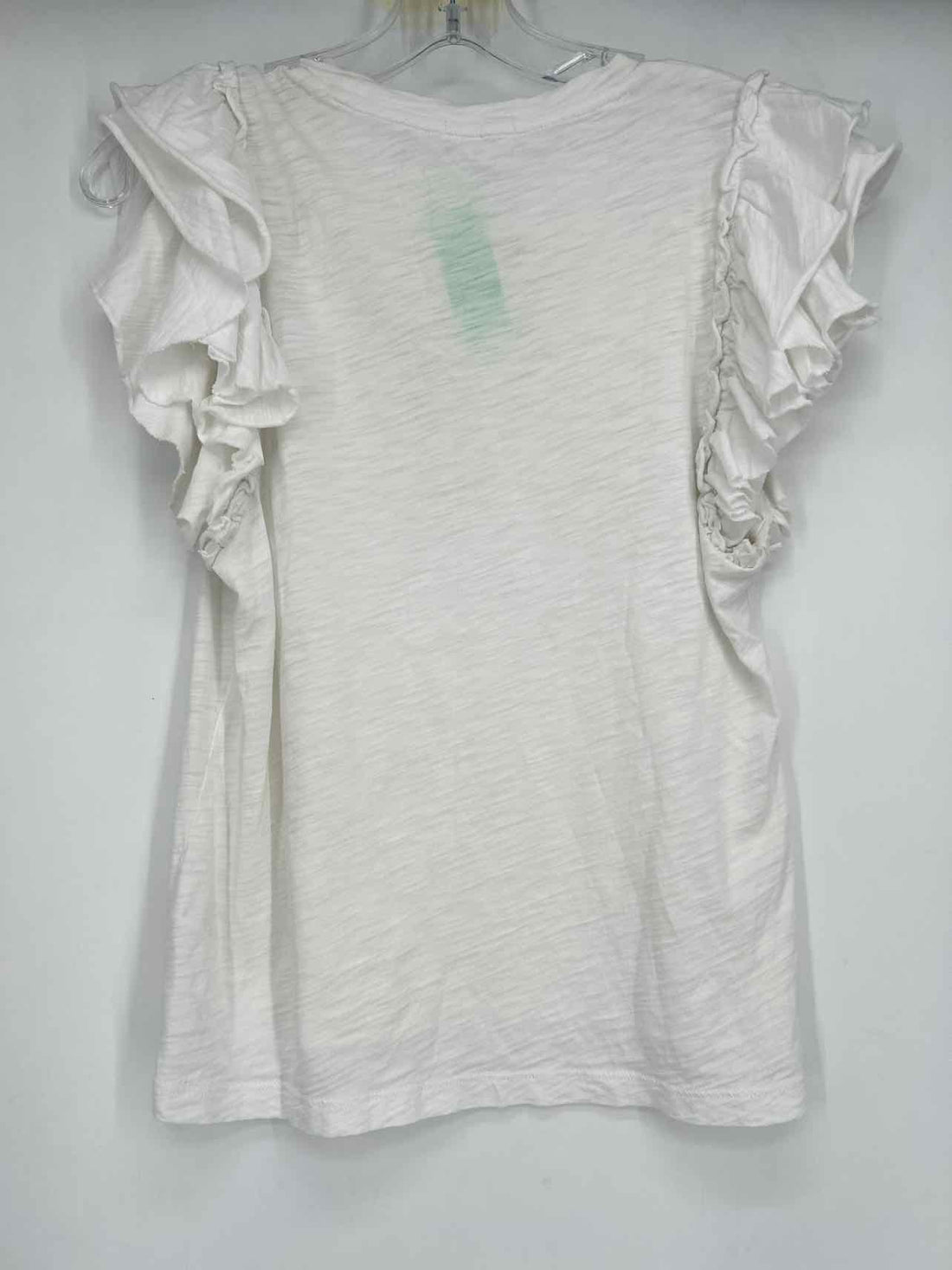 Goldie Lewinter Size L White Short Sleeve