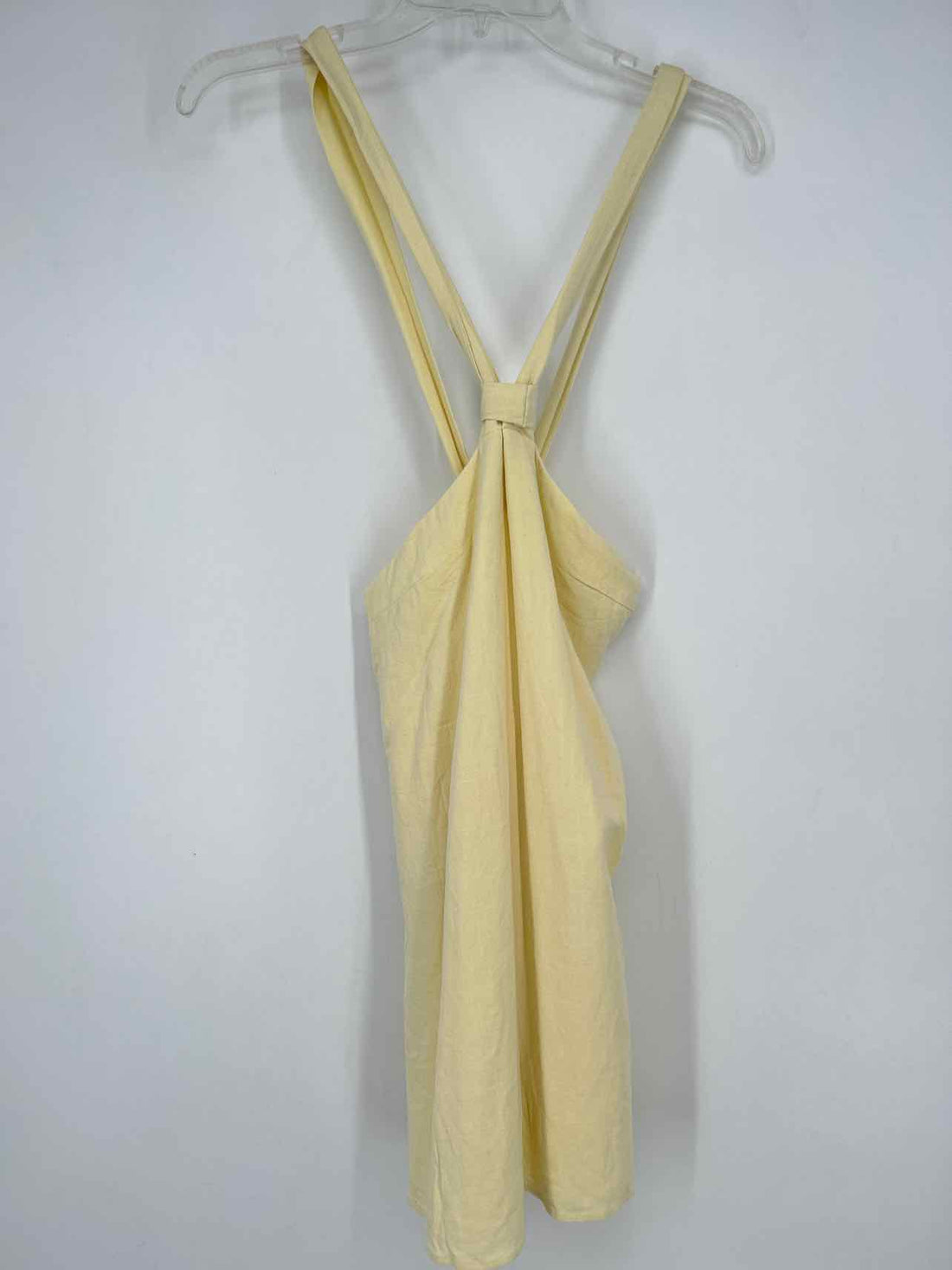 Peppermayo Size 2 Light Yellow Linen Blend NWT Dress