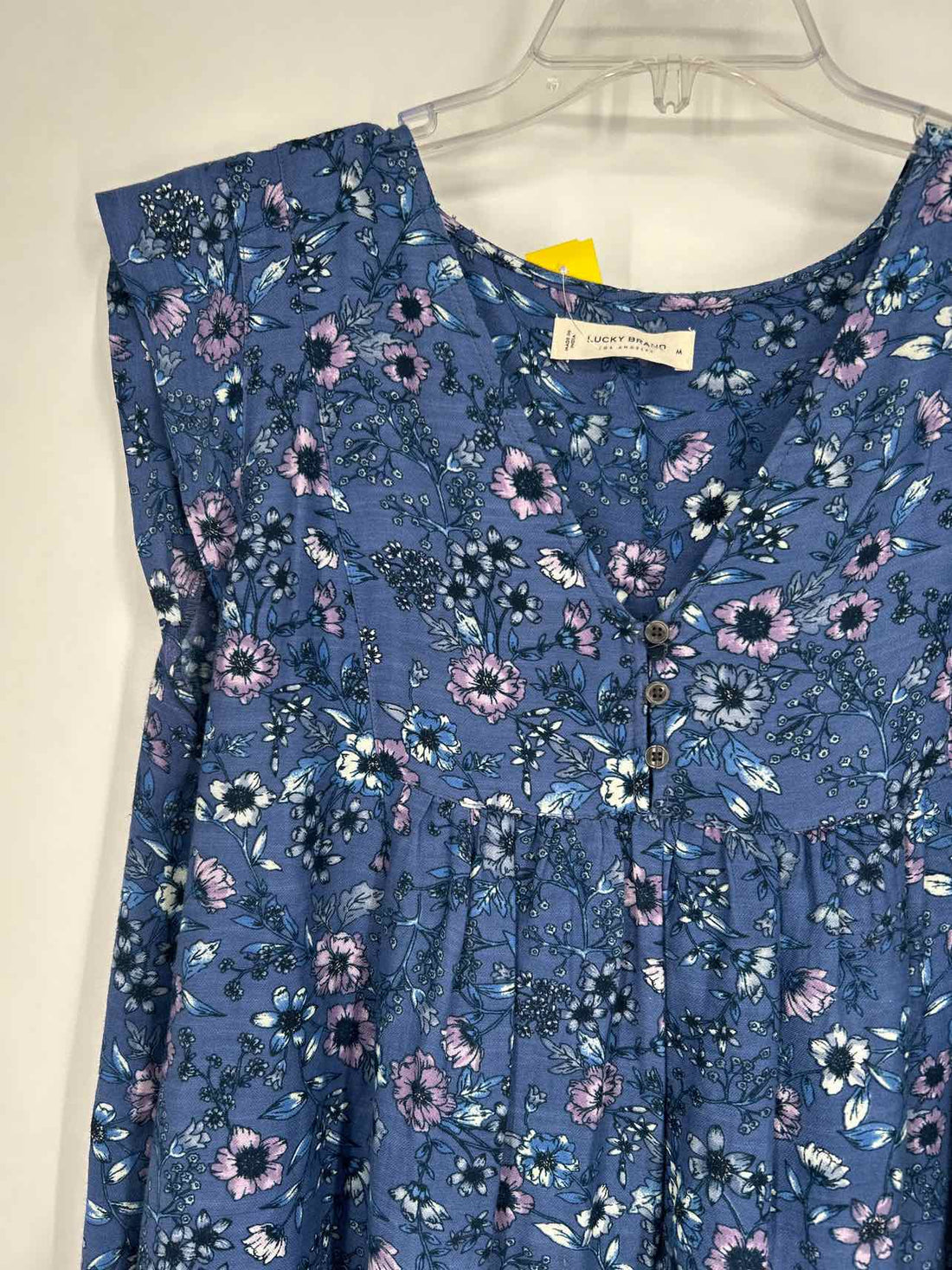 Lucky Brand Size M Navy Floral Dress