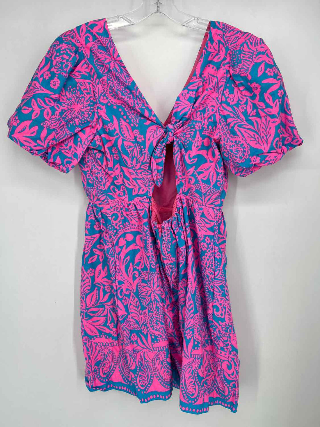 Lilly Pulitzer 12 Blue & Pink Short Sleeve Lilly Pulitzer Dress