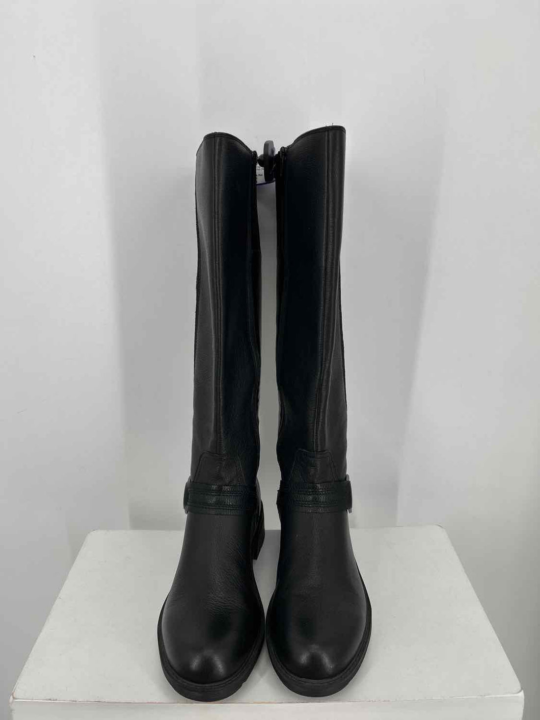 Clarks Women Size 8.5 Black Hearth Rae Knee-High Boot
