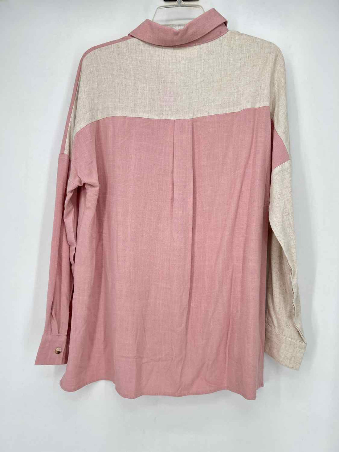 Andre By Unit Size S Pink Colorblock NWT Long Sleeve