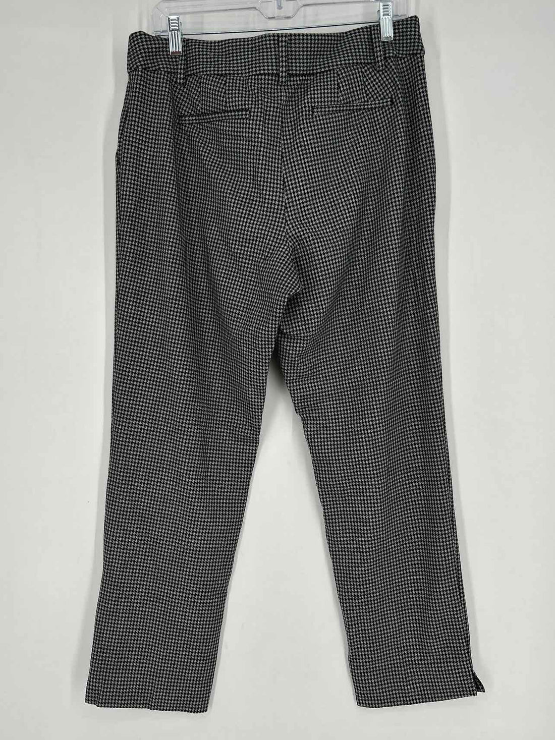 Talbots Size 10 Black & White Houndstooth Pants