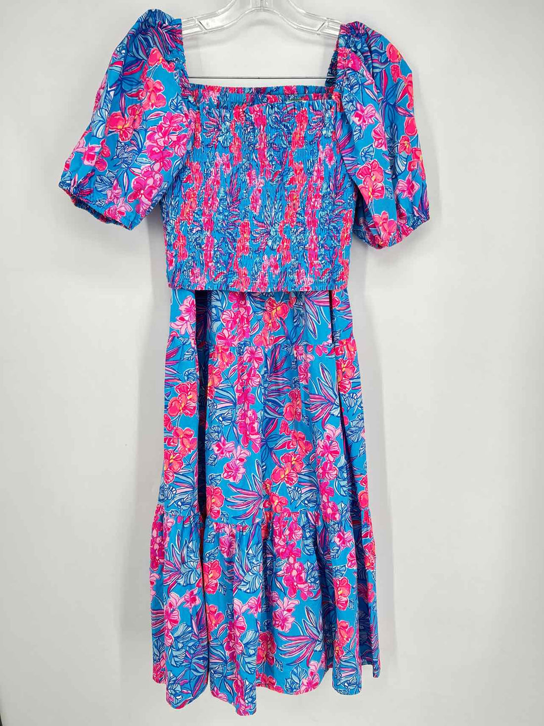 Lilly Pulitzer Size S Blue & Pink Floral Multi-Piece Set