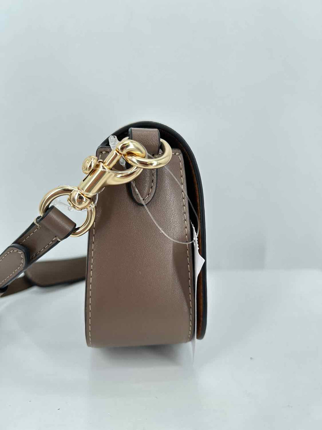 Coach Taupe Leather New Shoulder
