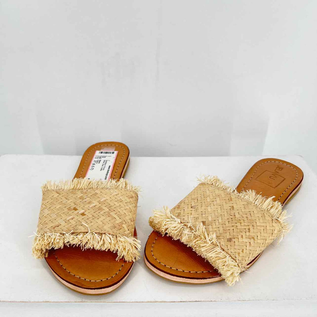 Jelavu Women Size 37 (6.5-7) Straw New Raffia Boutique Shoes