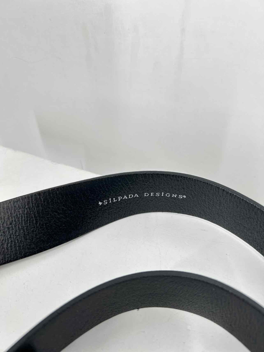 Silpada Size L Genuine Leather Black Belts
