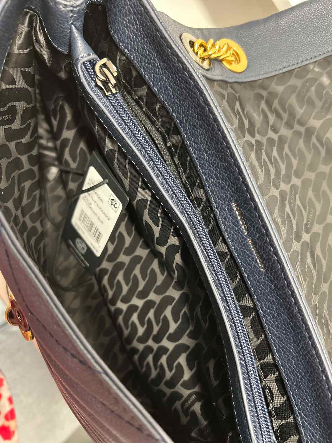 Rebecca Minkoff Navy Genuine Leather Excellent Condition Shoulder