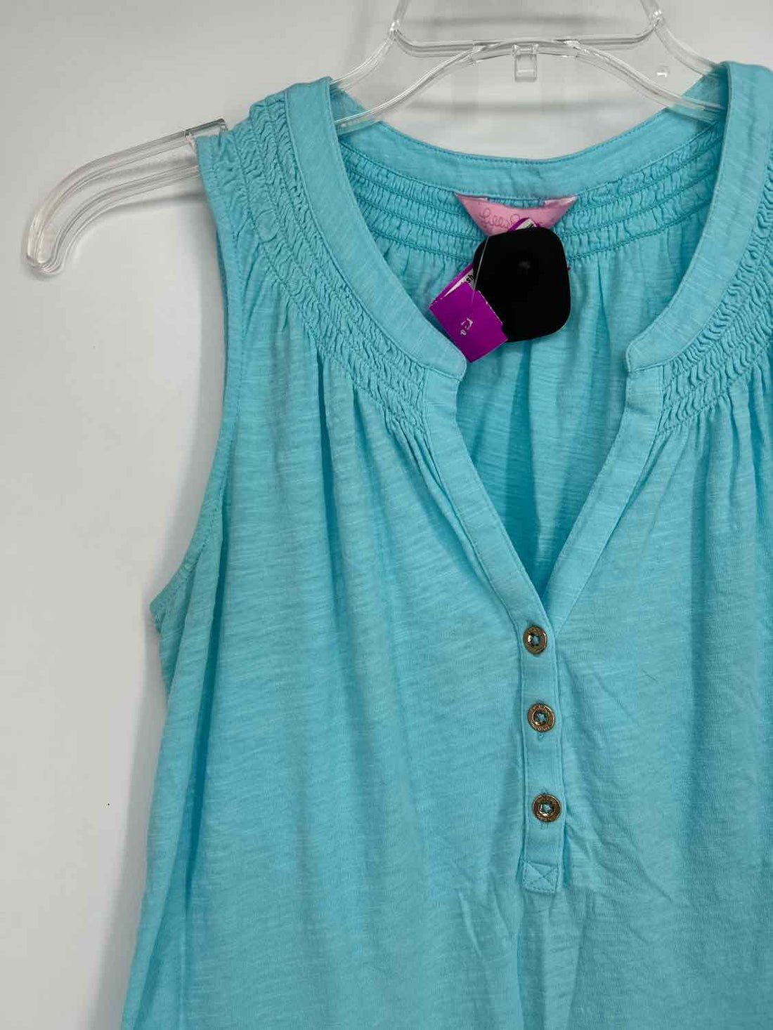 Lilly Pulitzer S Blue Sleeveless Lilly Pulitzer Top