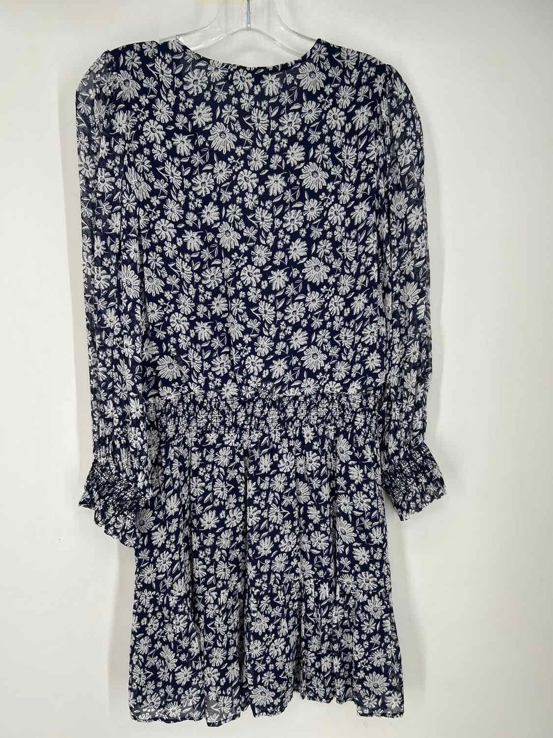 Vineyard Vines Size M Navy Print Dress