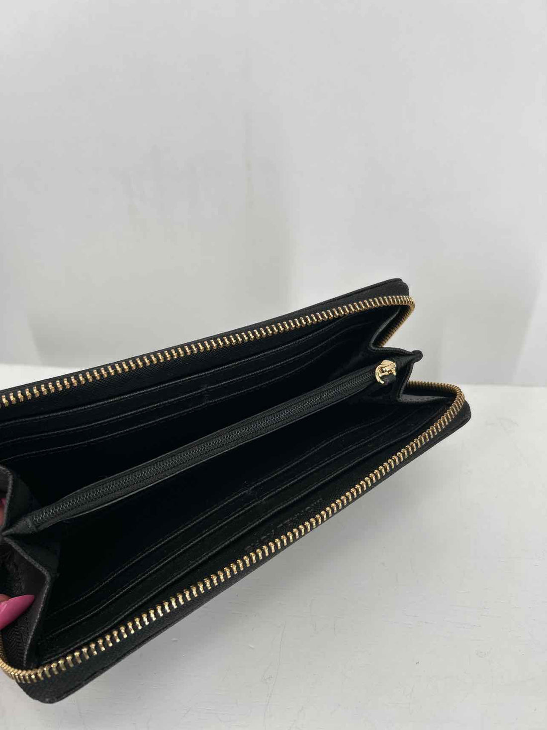 Michael Kors Black Nylon Pre Owned Wallet