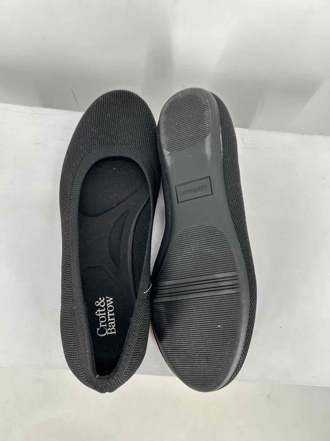 Croft & Barrow Women Size 6 Black Flats