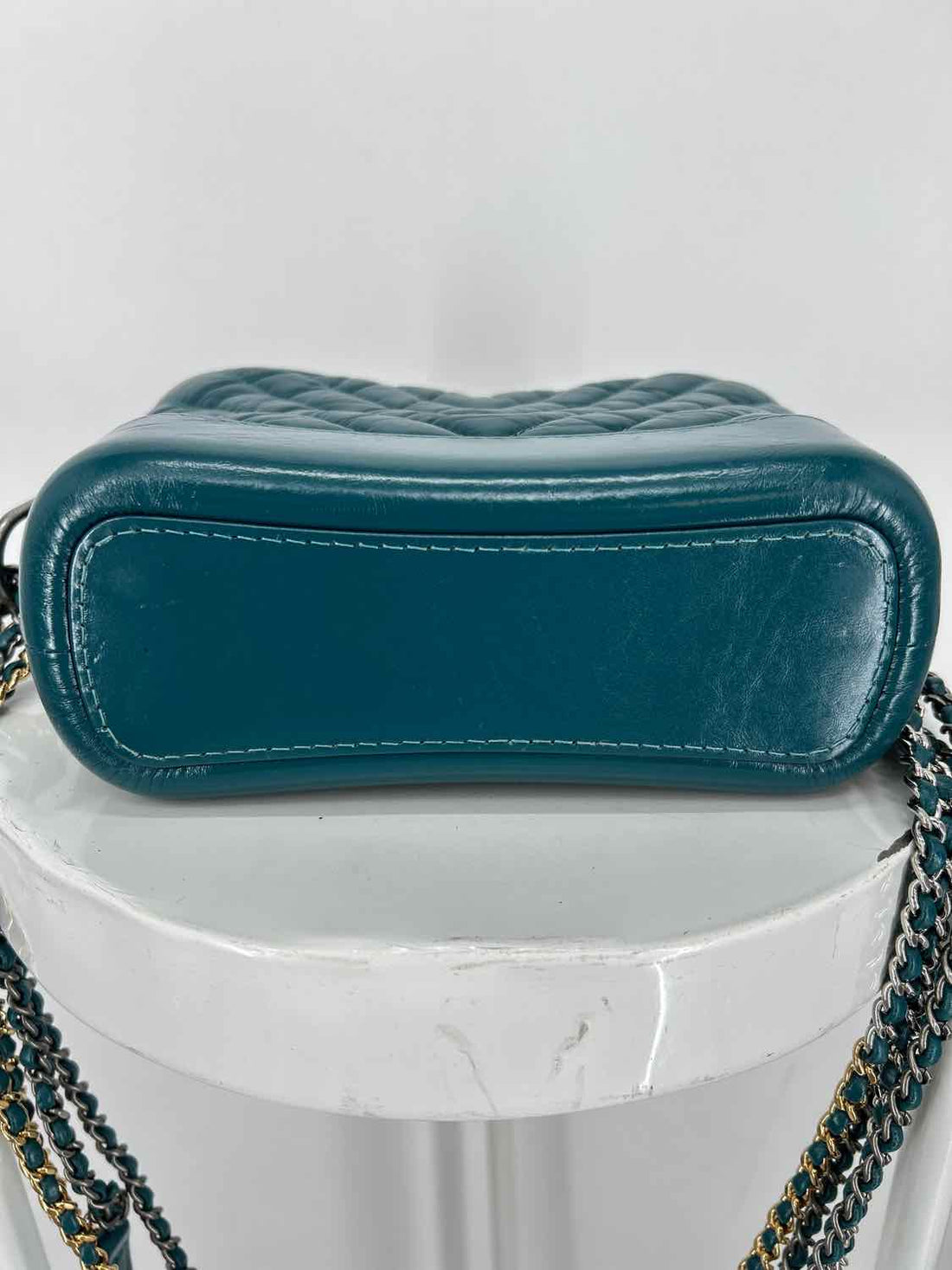 Chanel Gabrielle Teal Crossbody
