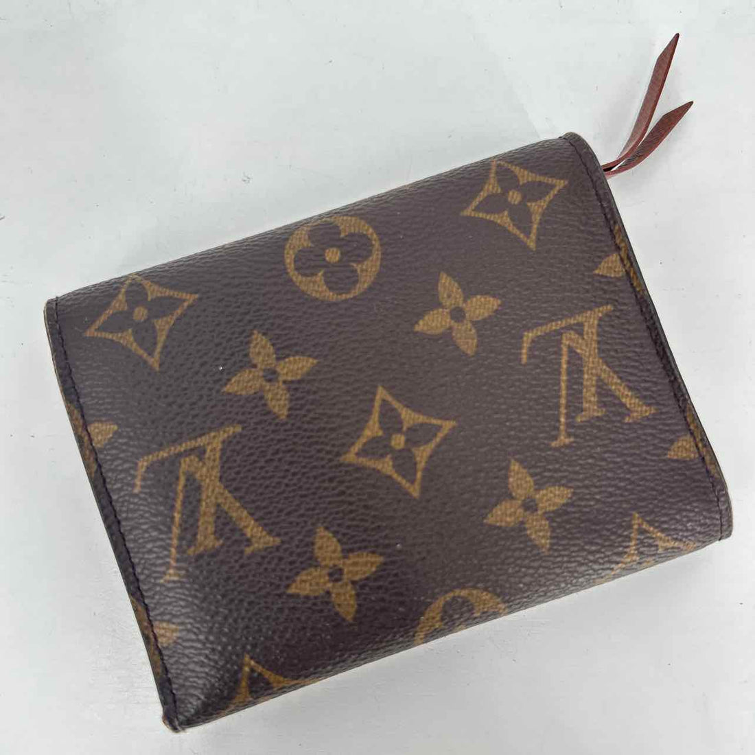 Louis Vuitton Victorine Wallet Monogram Coated Canvas Like New LUXURY