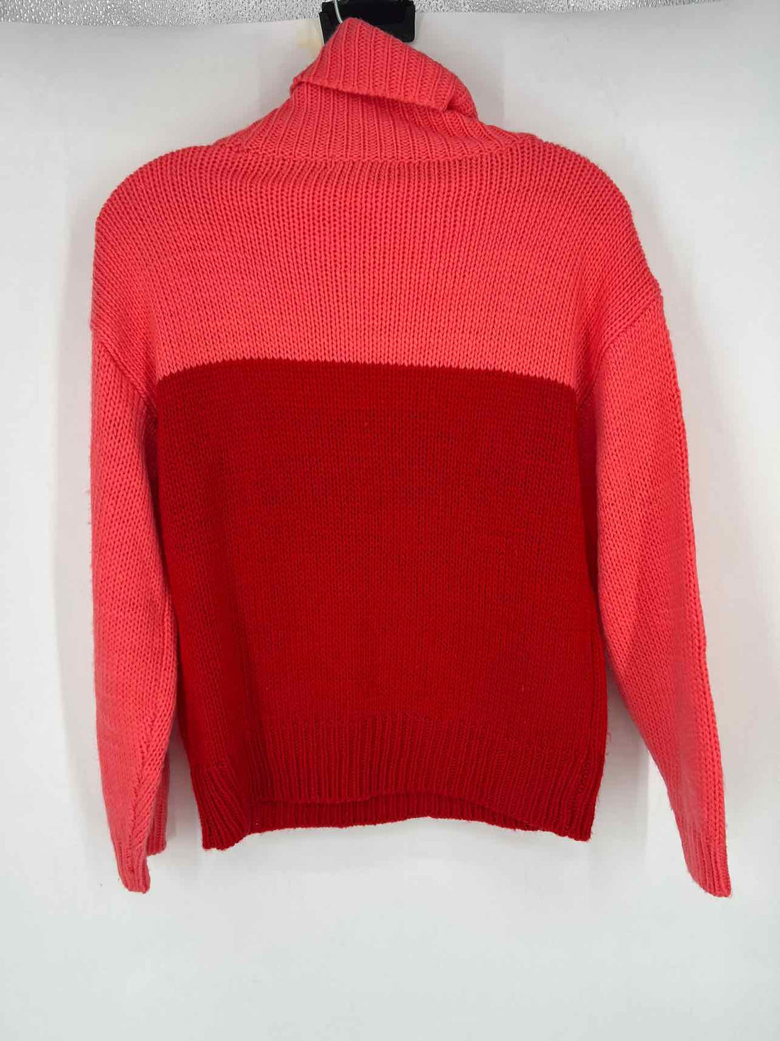 Skies are Blue Size XS Pink & Red Shimmer Sweater