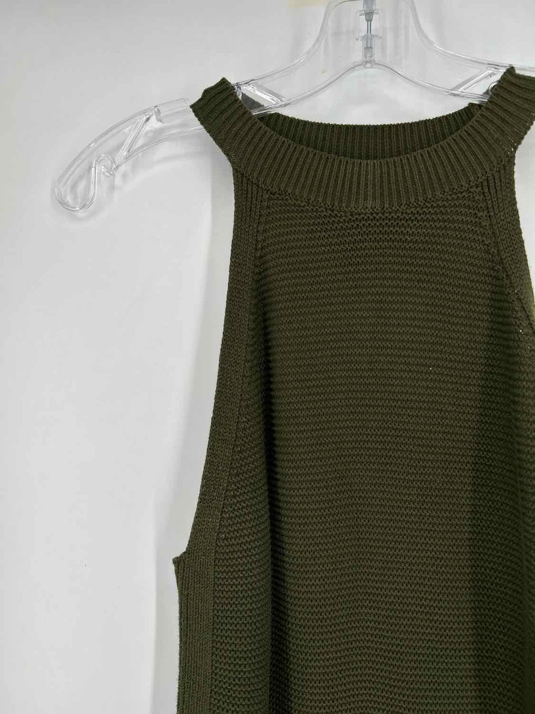 Banana Republic Size XS Dark Green Knit Tank Top