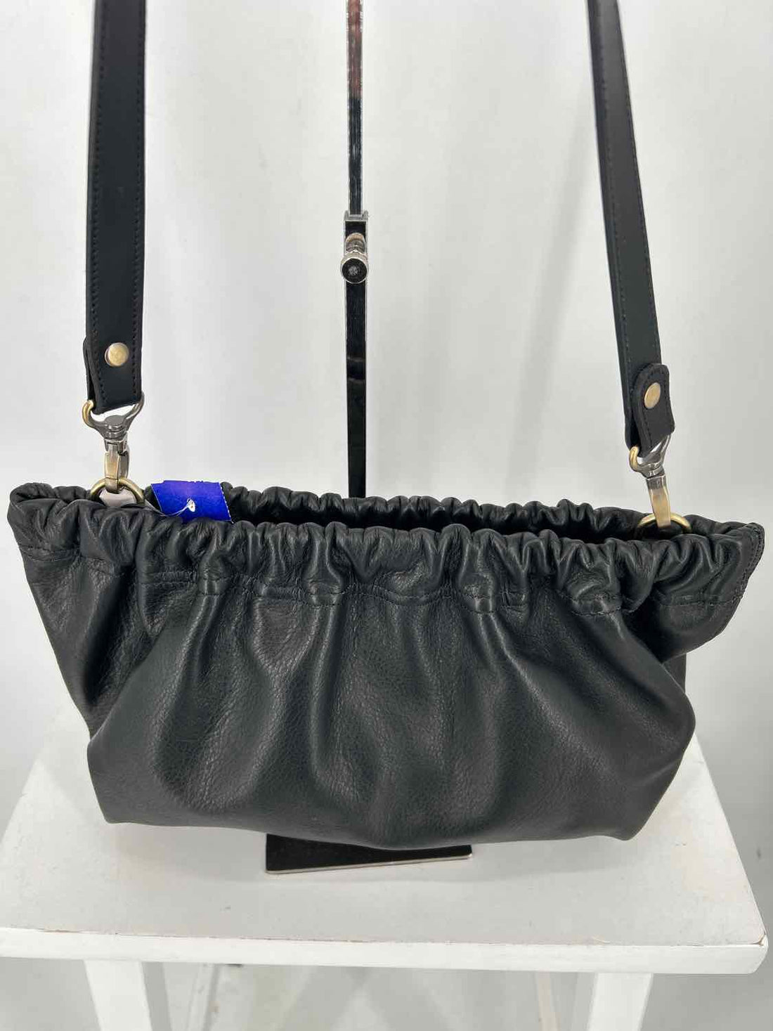 Parker Thatch Black Leather Shoulder
