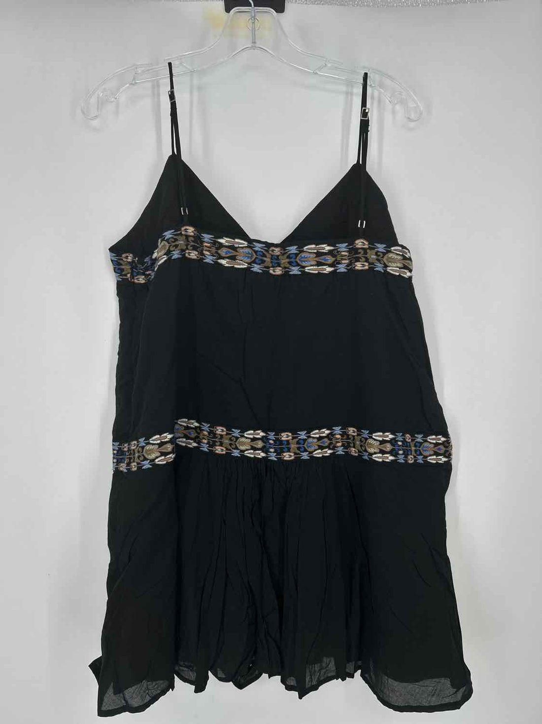 Abercrombie & Fitch Size XLP Black Embroidered NWT Dress