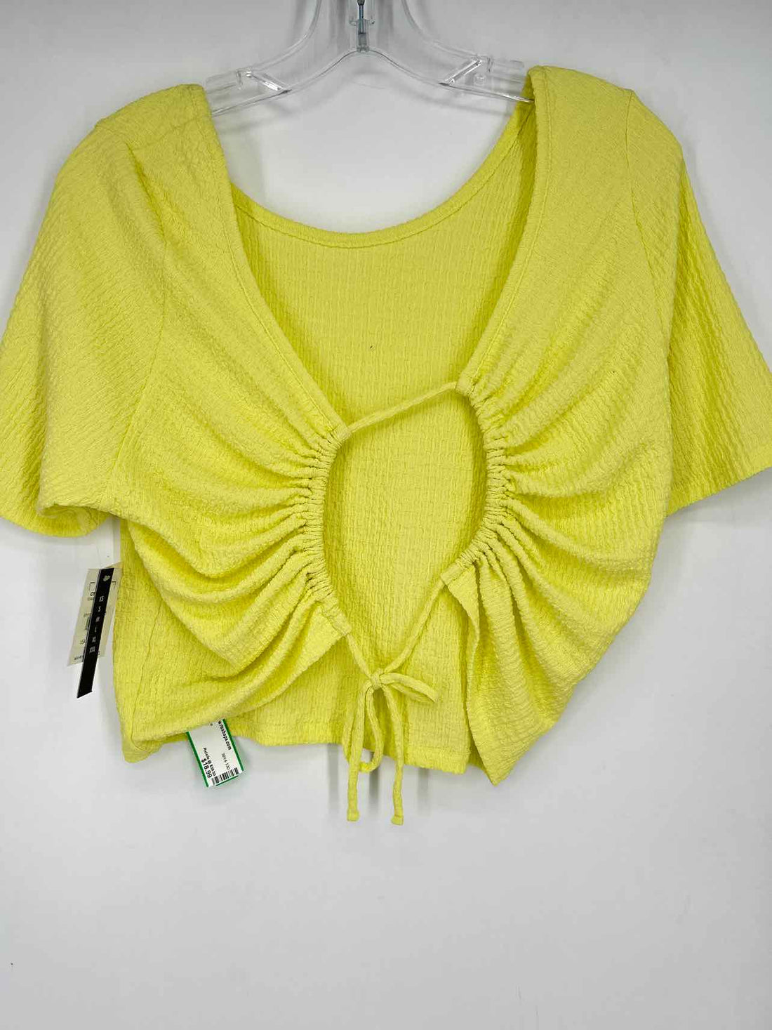 Oneil Size L Yellow NWT Short Sleeve