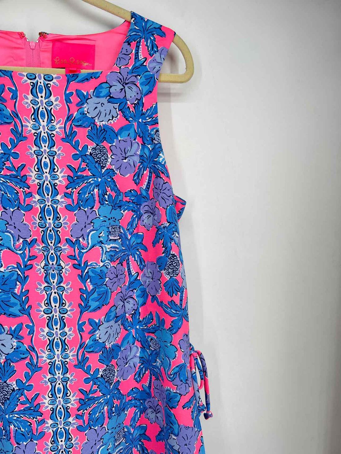 Lilly Pulitzer 12 Pink & Blue Print Lilly Pulitzer Romper
