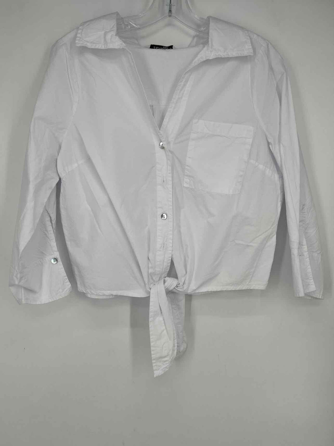 Zenara Size XS White Long Sleeve