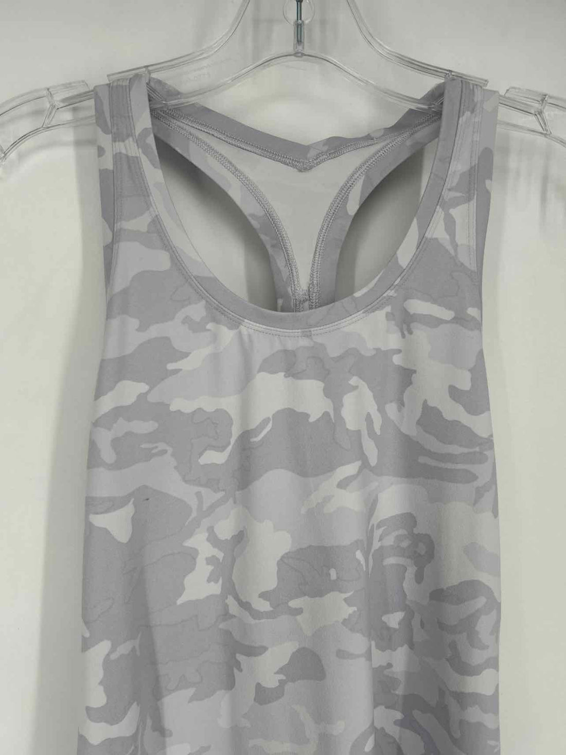 Lululemon Size S Light Gray Camo Active Tops