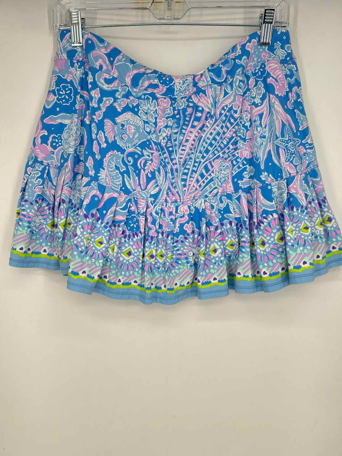 Lilly Pulitzer Luxletic Size L Blue Print Lilly Pulitzer Luxletic Skort