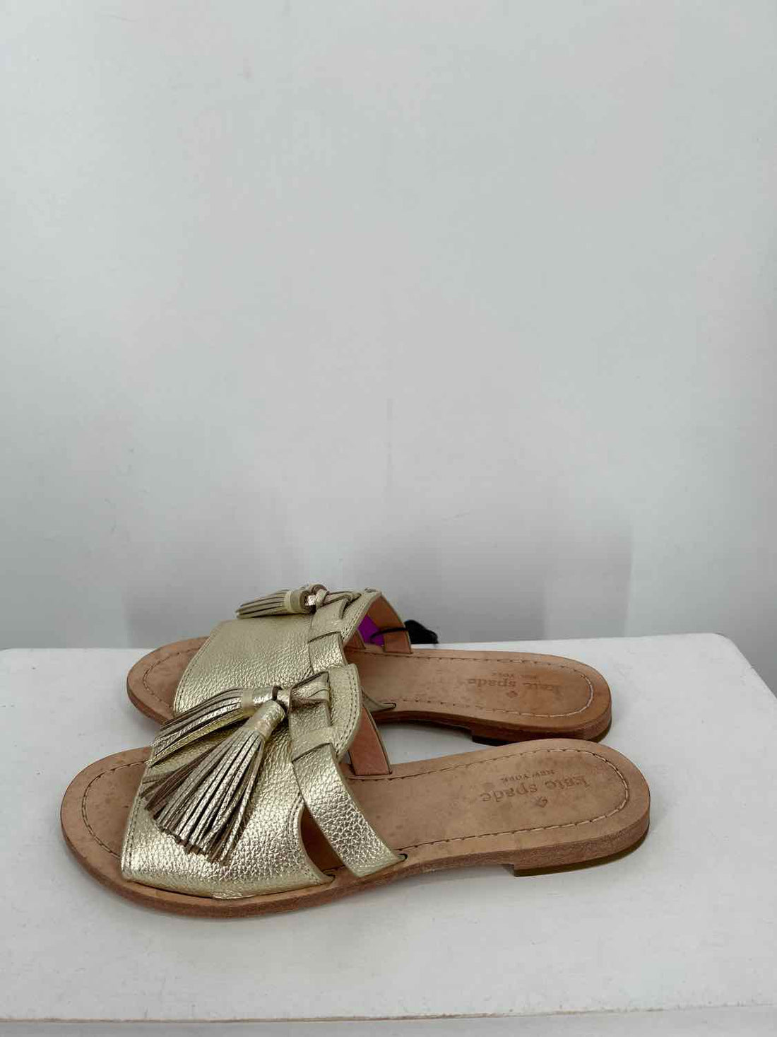Kate Spade Women Size 7 Gold Slides