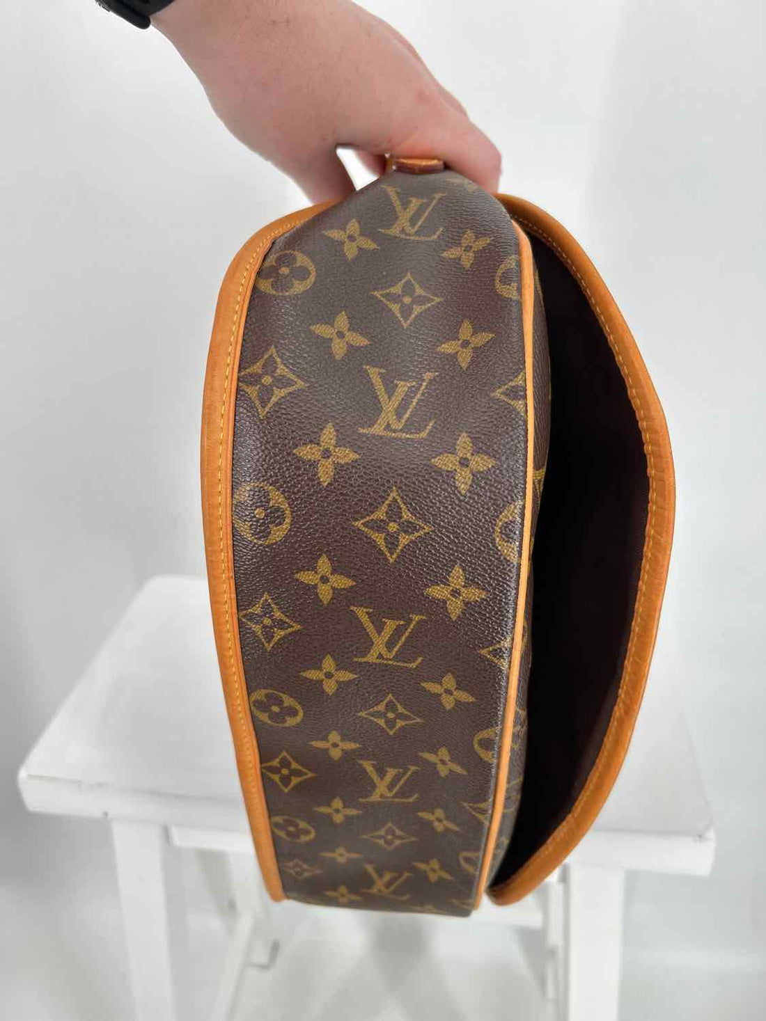 Louis Vuitton Menilmontant MM Brown Monogram Crossbody