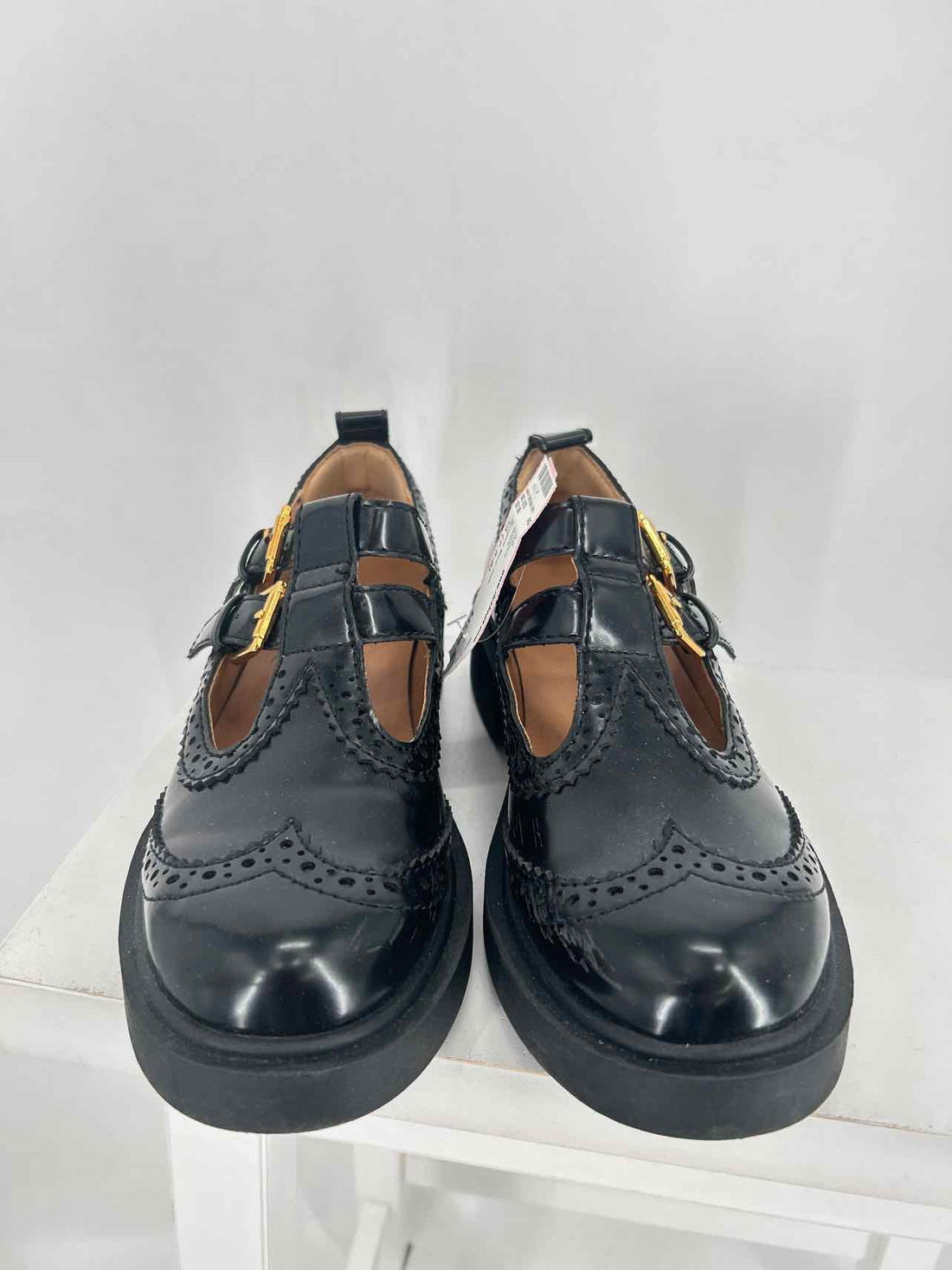 Zara Women Size 38 (7.5-8) Black Loafers
