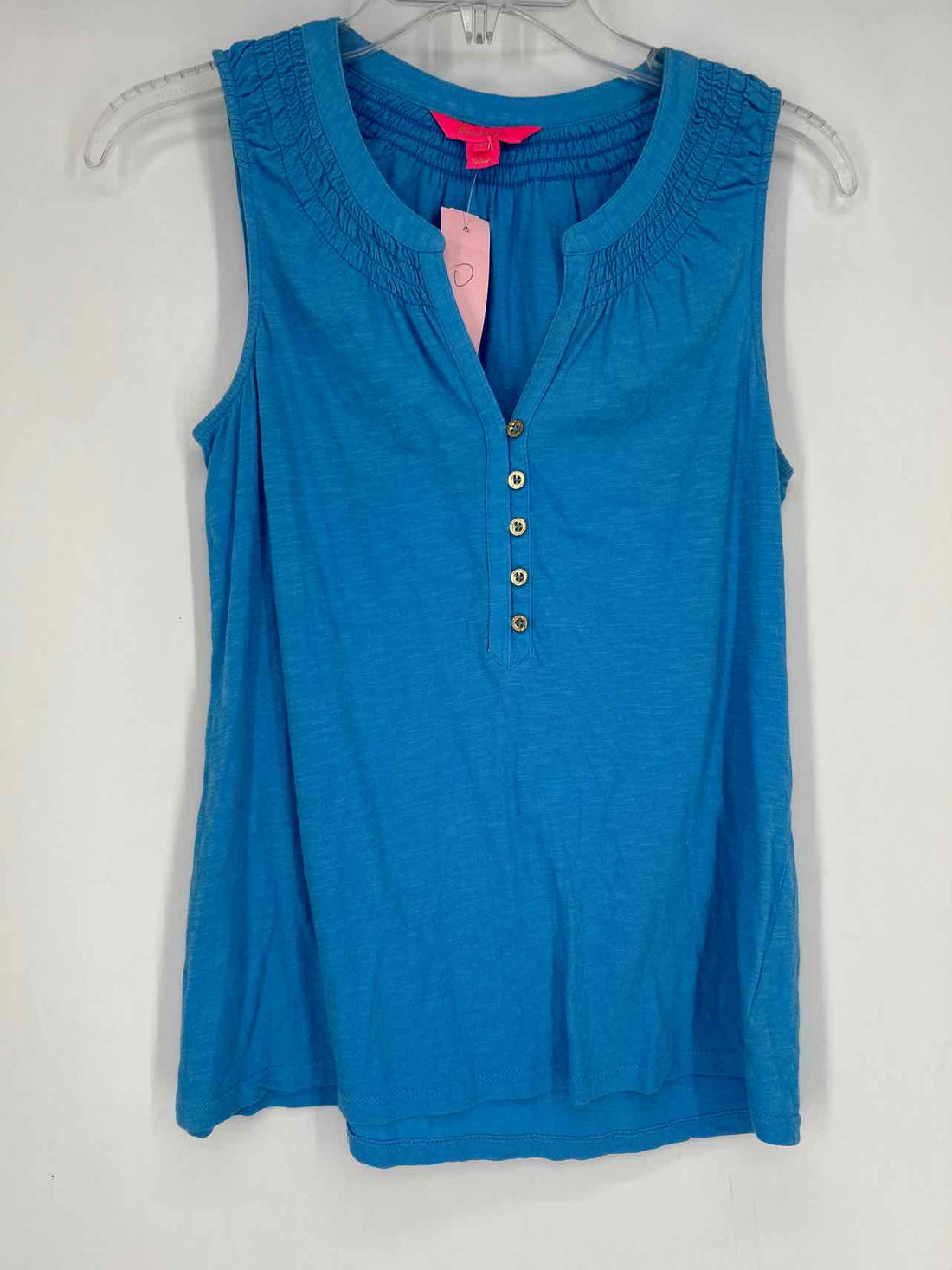 Lilly Pulitzer S Blue Sleeveless Lilly Pulitzer Top