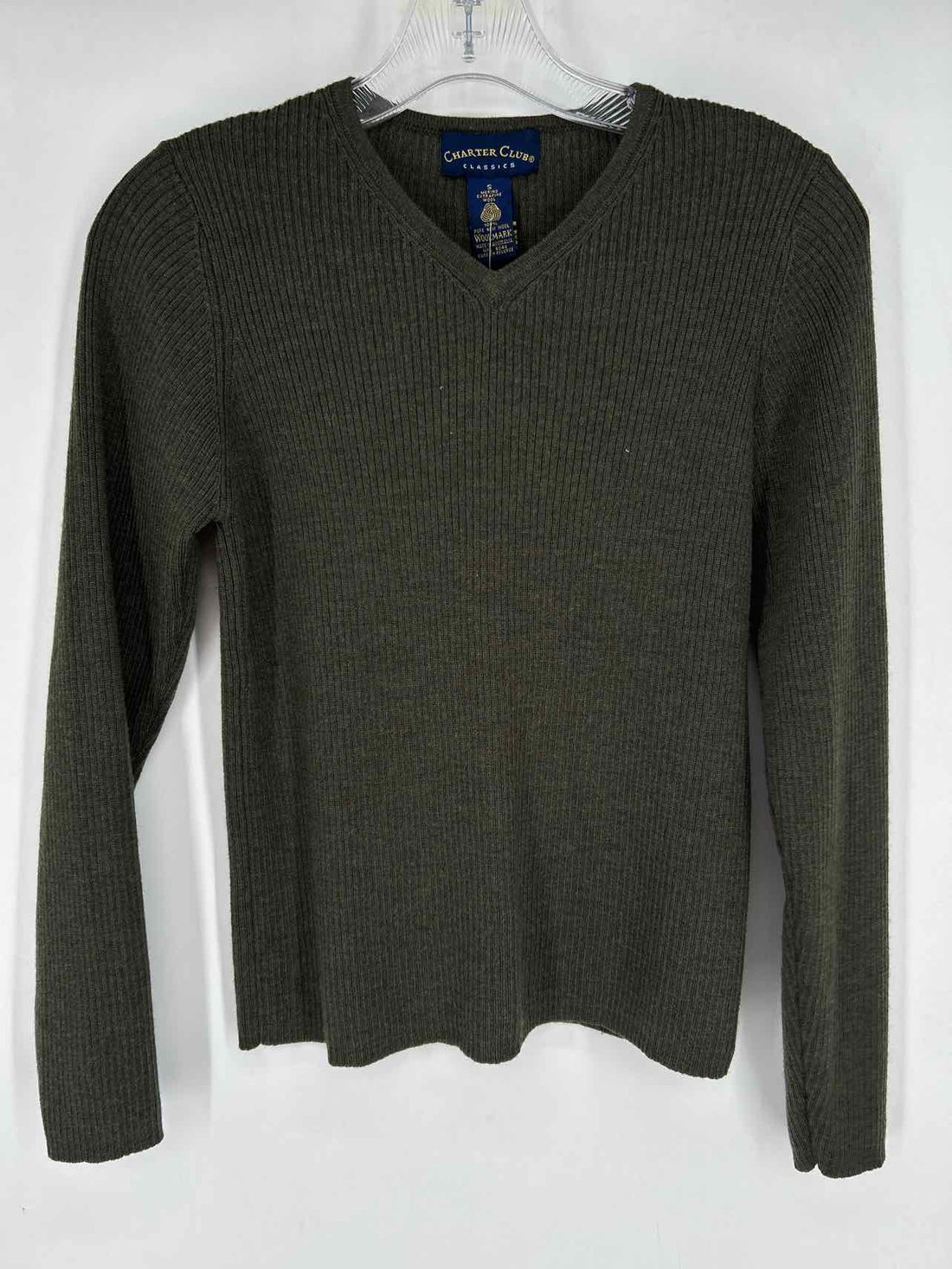 Charter Club Size S Dark Green Sweater