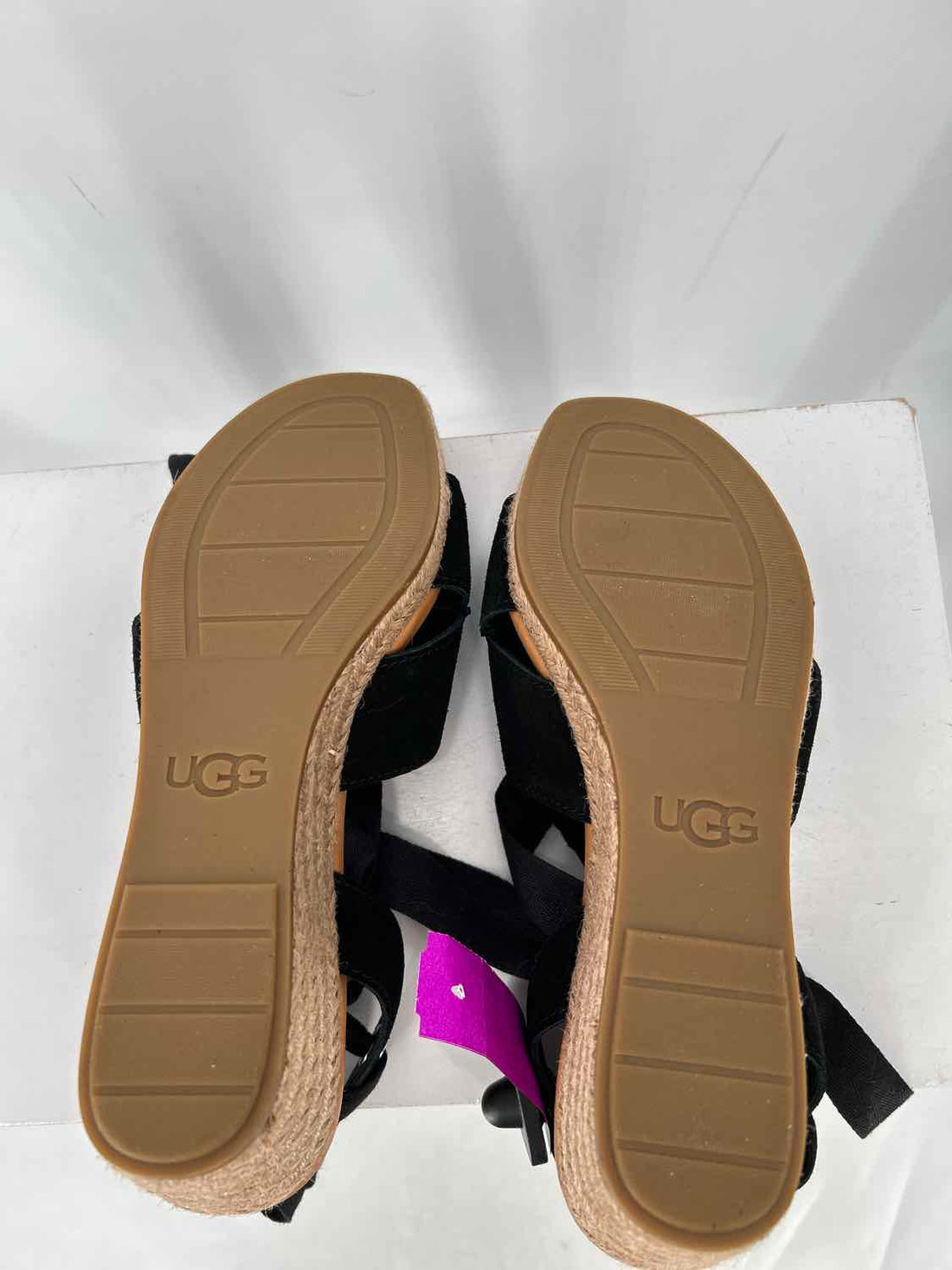 Ugg Women Size 9 Black Wedges