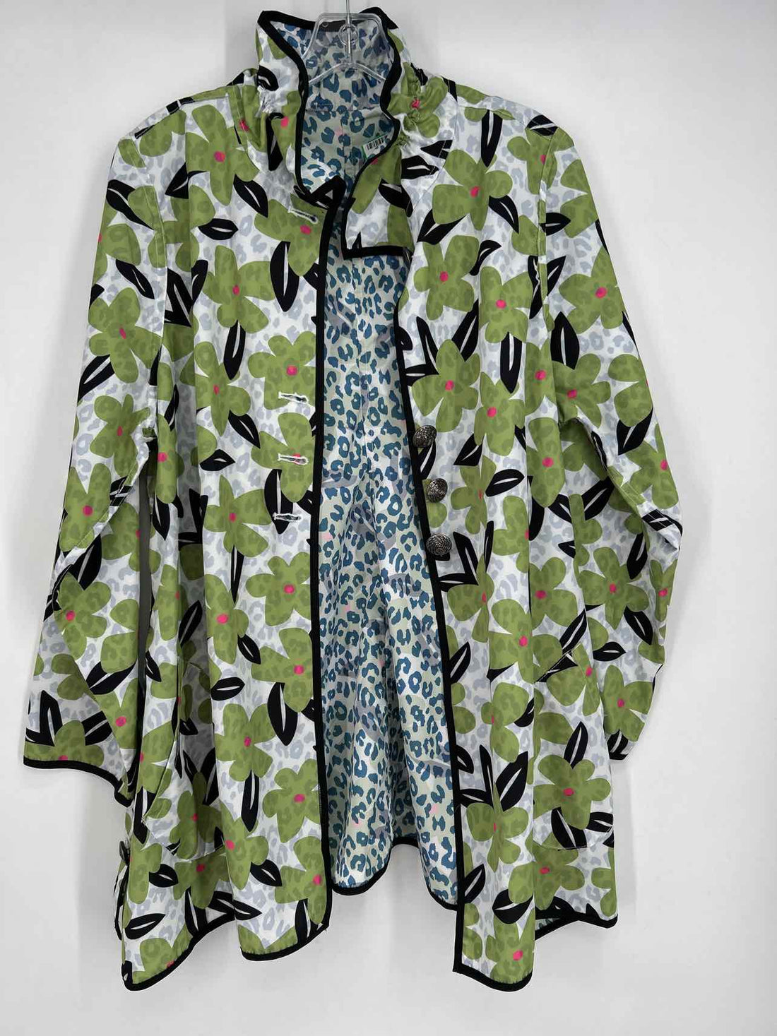 Twisted Sisters Size M Reversible Raincoat