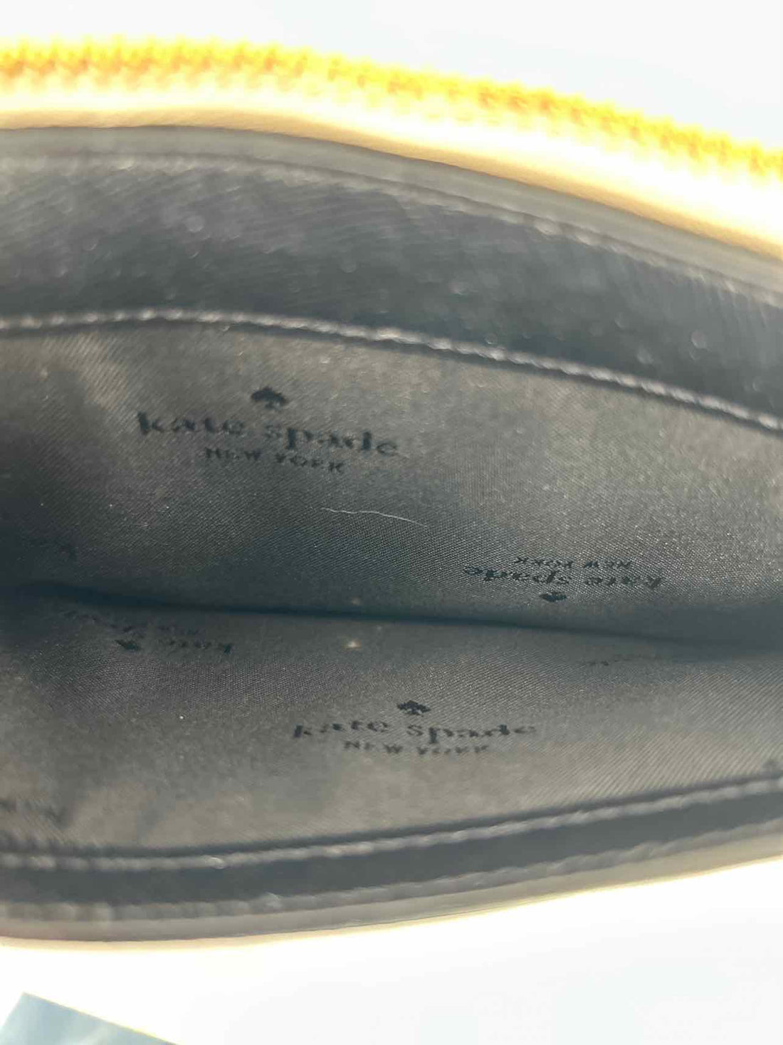 Kate Spade Black Pebbled Leather Wallet