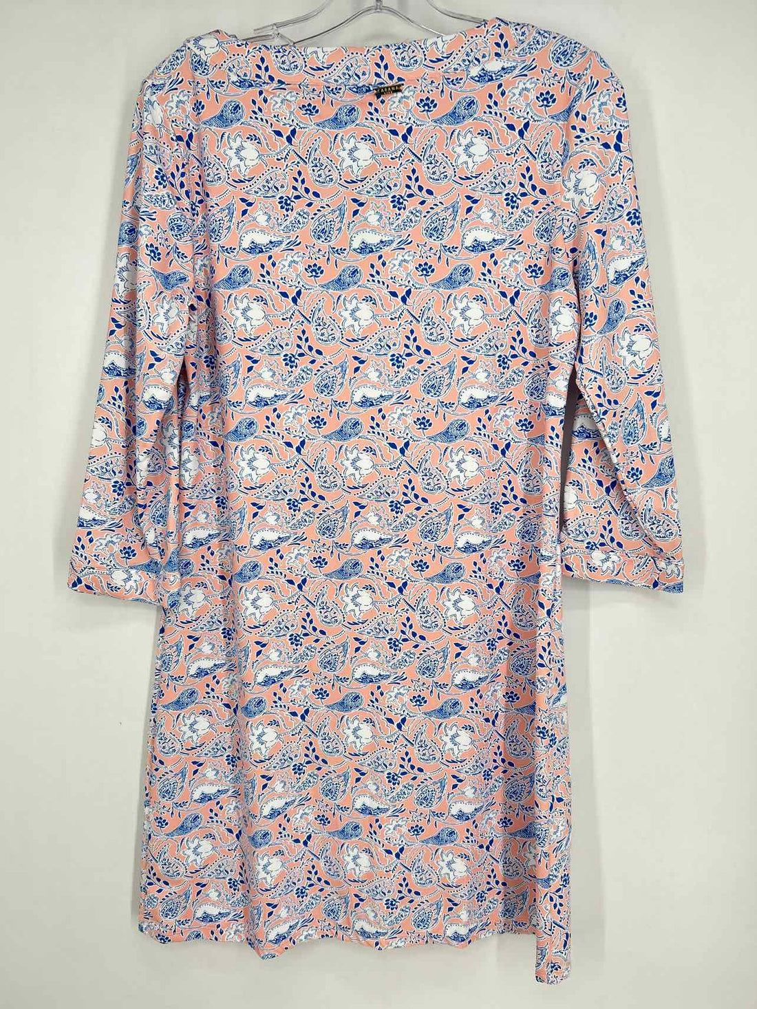Cabana Life Size M Pink & Blue Floral NWT Dress