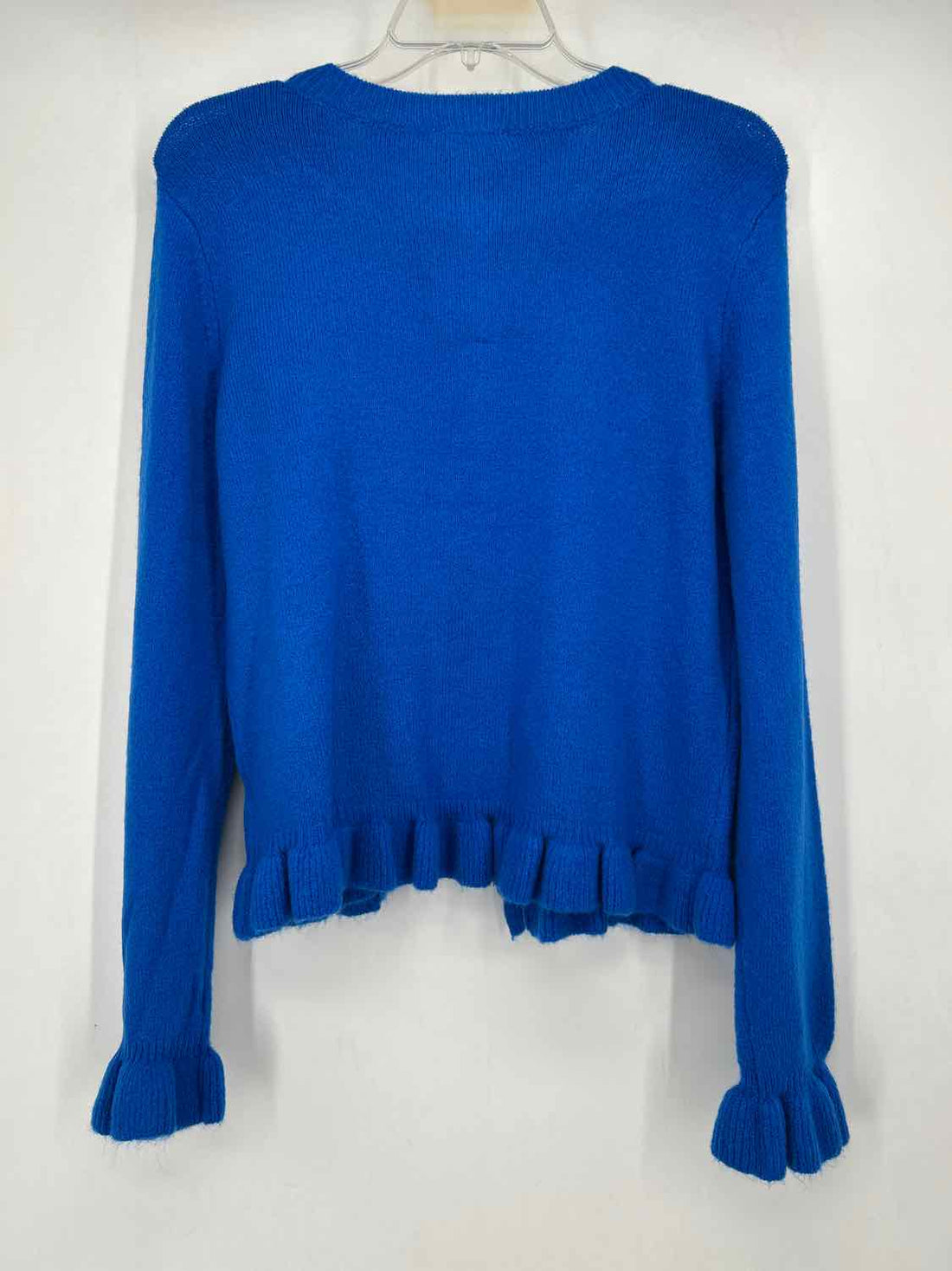CeCe Size M Cobalt Blue Cardigan