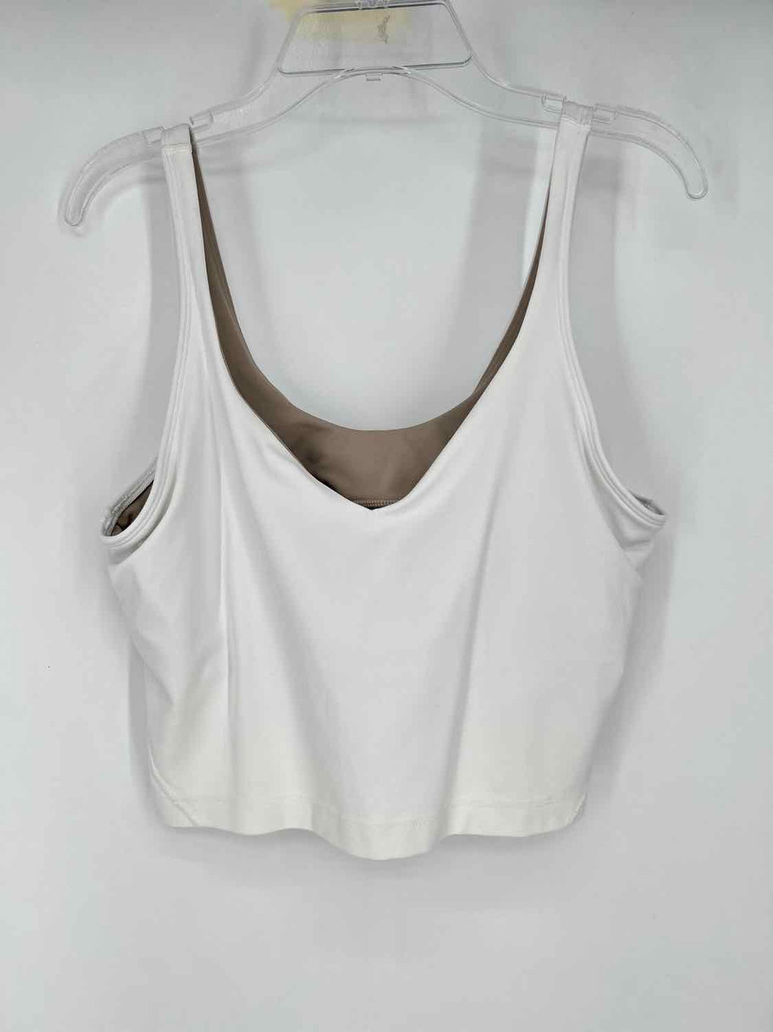 Lululemon Size 10 White Active Sports Bras