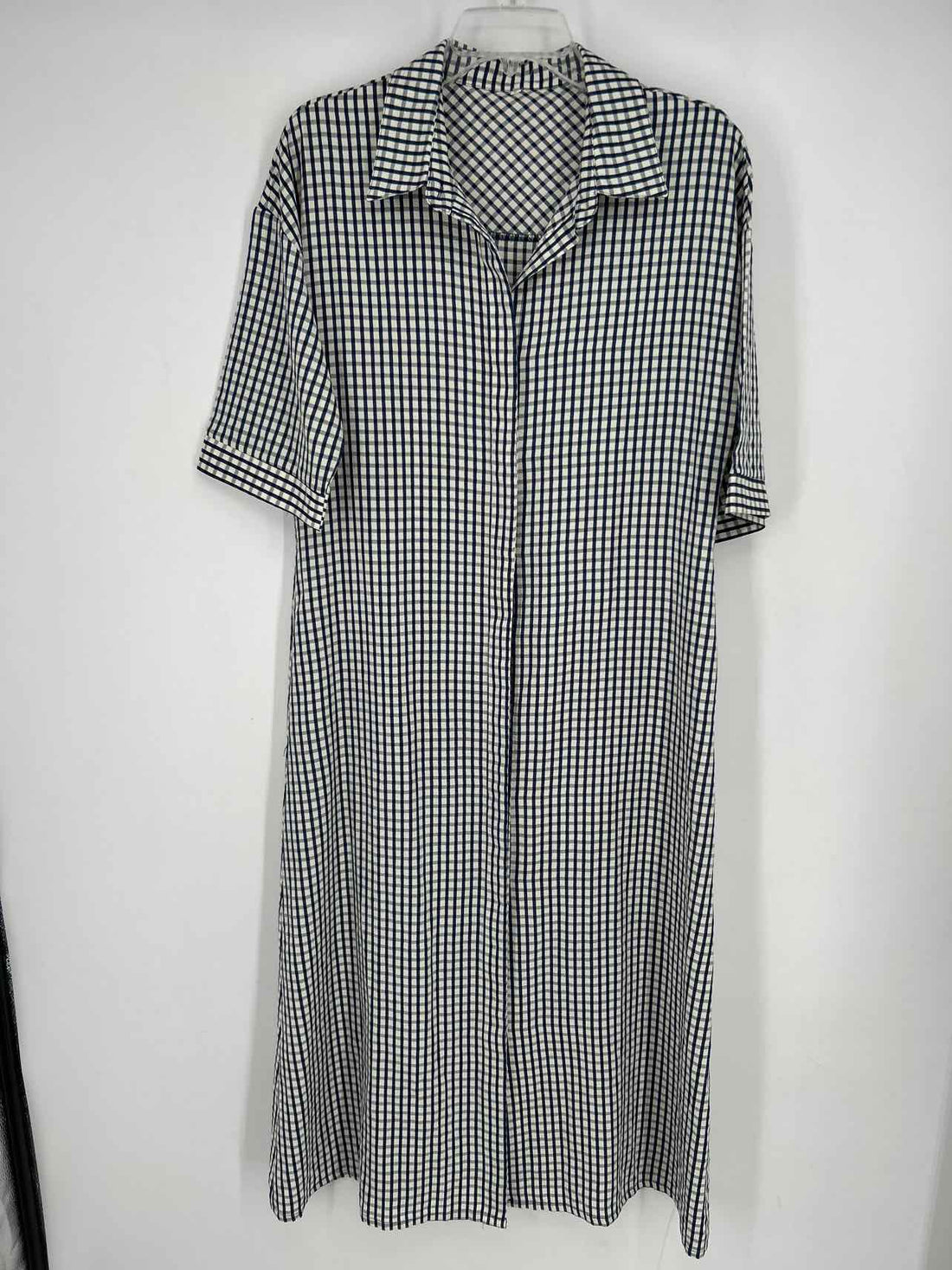 No Brand Name Size S beige & navy gingham Dress